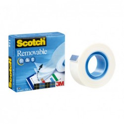 CINTA SCOTCH MAGIC REMOVIBLE 19mm x 33m