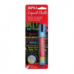 ROTULADOR APLI LIQUID CHALK PUNTA CÓNICA