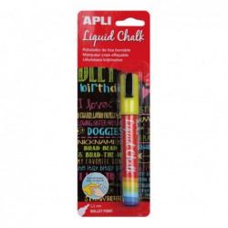 ROTULADOR APLI LIQUID CHALK PUNTA CÓNICA