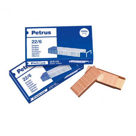 CAJA 1000 GRAPAS PETRUS 22/6 - 24/6