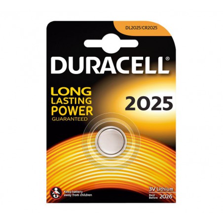 BLÍSTER 2 PILAS DURACELL DE BOTON CR2025