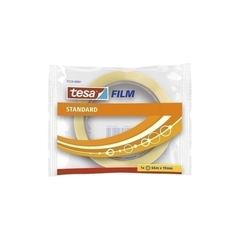 CINTA ADHESIVA STD 66MM × 19M TESA