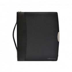 PORTAFOLIOS OFFICE BOX BLACK LABEL CON ASA