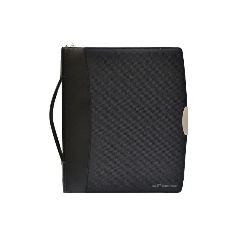 PORTAFOLIOS OFFICE BOX BLACK LABEL CON ASA